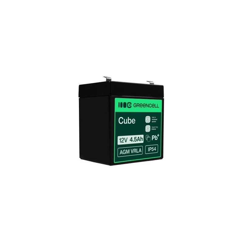 Green Cell AGM VRLA 12V 4.5Ah maintenance-free bateria do UPS units
