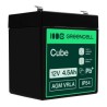 Green Cell AGM VRLA 12V 4.5Ah maintenance-free bateria do UPS units