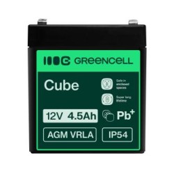 Green Cell AGM VRLA 12V 4.5Ah maintenance-free bateria do UPS units