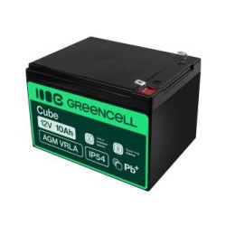 Green Cell AGM VRLA 12V 10Ah maintenance-free bateria do UPS units