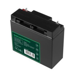 Green Cell AGM VRLA 12V 15Ah maintenance-free bateria do systemów alarmowych, kas, zabawek