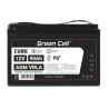 Green Cell CUBE AGM IP54 12V 90Ah VRLA bateria Gel deep cycle skuter mower łodzi barge mower ciągnik fishing łodzi