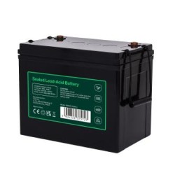 Green Cell CUBE AGM IP54 12V 75Ah VRLA bateria Gel deep cycle powerchair fotowoltaiki leisure bateria campervan