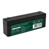 Greencell AGM VRLA 12V 2.5Ah maintenance-free bateria do cash registers, zabawek, kamery (178x36x66mm)