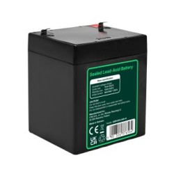 Greencell AGM VRLA 12V 4.5Ah maintenance-free bateria do cash registers, zabawek, kamery (90x70x106mm)