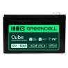 Greencell AGM VRLA 12V 12Ah maintenance-free bateria do cash registers, zabawek, kamery (151x98.5x95mm)