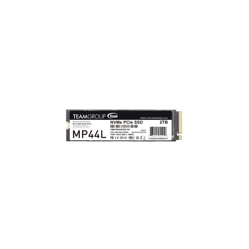 Team Group MP44L TM8FPK002T0C101 urządzenie SSD 2 TB M.2 PCI Express 4.0 NVMe