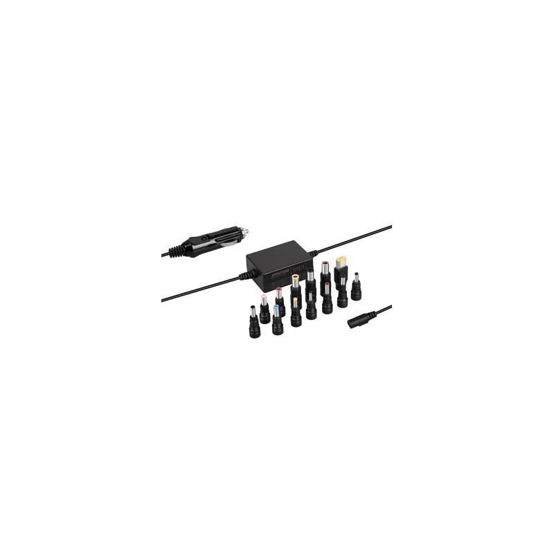 Avacom ładowarka samochodowa - adapter QuickTIP-CAR dla notebooky univerzální, 18,5-20V, až 3,25A, 65W, ADDC-UNV-A65W, dla portu