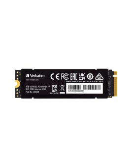 Verbatim Vi7000G 4 TB M.2 PCI Express 4.0 NVMe