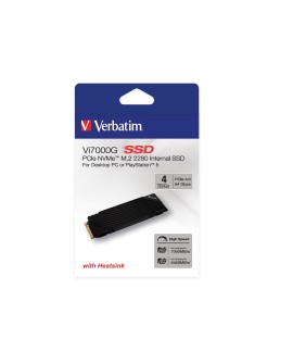 Verbatim Vi7000G 4 TB M.2 PCI Express 4.0 NVMe