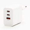 Powerton ENERGY VOLTIX Zasilacz / sieciowy adapter 65W, 3 porty, USB-C, USB-A