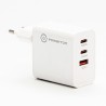 Powerton ENERGY VOLTIX Zasilacz / sieciowy adapter 65W, 3 porty, USB-C, USB-A
