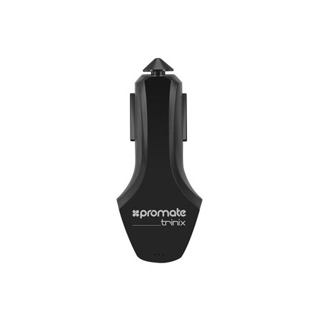 Ładowarka samochodowa Promate 45W, 3 porty, USB-C, USB-A, EOL