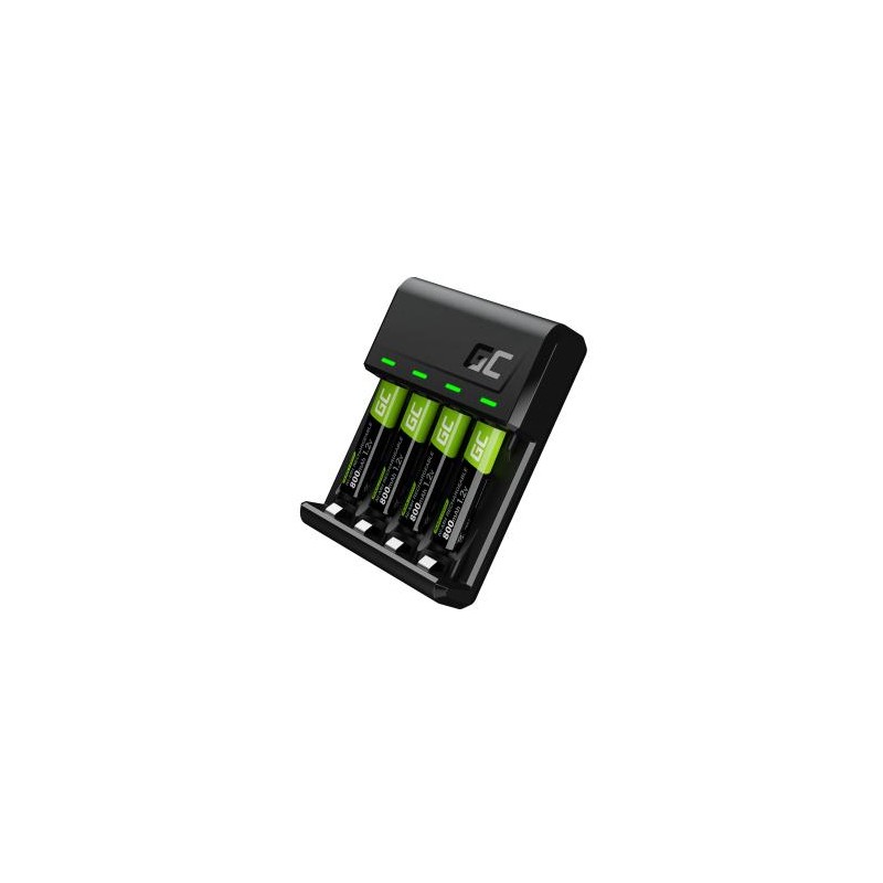 Zestaw Green Cell GC VitalCharger i 4x baterie AAA HR03 800mAh