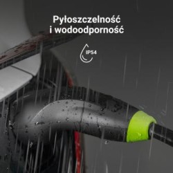 Green Cell Snap Type 2 EV ładowania kabel 22 kW 5 m do Tesla Model 3 S X Y, VW ID.3, ID.4, ID.5, Kia EV6, Audi E-Tron, Fiat 500e
