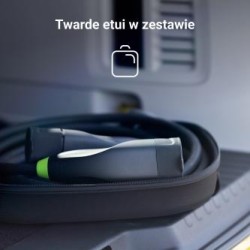 Green Cell GC Snap Type 2 EV ładowania kabel 11kW 5m do Tesla Model Y 3 S X, VW ID.4, Kia EV6, Hyundai IONIQ 5, Ford Mach-E