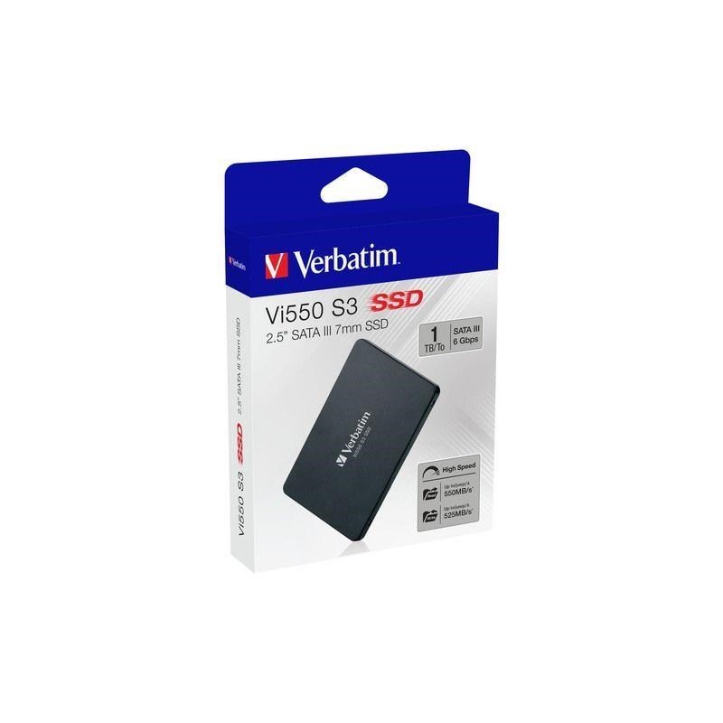 VERBATIM DYSK SSD VI550 S3 1TB 2.5" SATA III CZARNY 49353