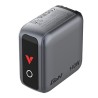 Verbatim, Mini ładowarka GaN z wyświetlaczem i kablem 3 x USB-C / 1 x USB-A, szara, 140 W, Wymienne wtyczki EU, UK, USA