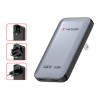 Verbatim, Ładowarka Essentials Slim GaN USB-C1 PD 3.0 , USB-C2 PD 3.0, szara, 65W