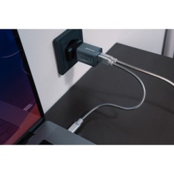 Verbatim, Ładowarka GaN USB 3.0, USB C, szara, 35 W, wymienne końcówki  C,G,A