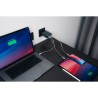 Verbatim, Ładowarka GaN USB 3.0, USB C, szara, 200 W, wymienne końcówki  C,G,A