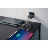 Verbatim, Ładowarka GaN USB 3.0, USB C, szara, 240 W, wymienne końcówki  C,G,A