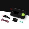 Green Cell power falownik 12V to 230V 300W/600W zmodyfikowane sine wave