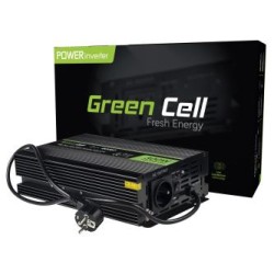 Green Cell power falownik UPS 12V to 230V czysta sinusoida 300W/600W do furnances i central heating pumps