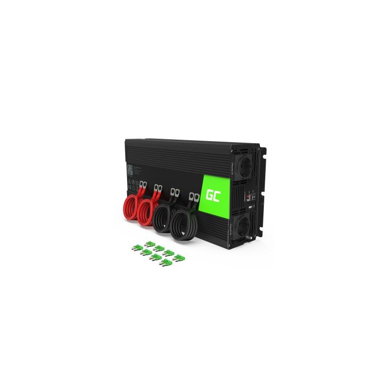 Green Cell power falownik 12V to 230V 2000W/4000W czysta sinusoida