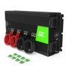 Green Cell power falownik 12V to 230V 2000W/4000W czysta sinusoida