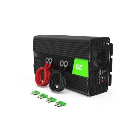 Green Cell power falownik 24V to 230V 1000W/2000W czysta sinusoida