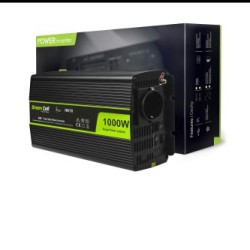 Green Cell power falownik 24V to 230V 1000W/2000W czysta sinusoida