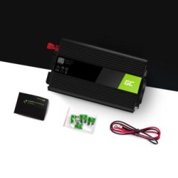 Green Cell power falownik 24V to 230V 1000W/2000W czysta sinusoida