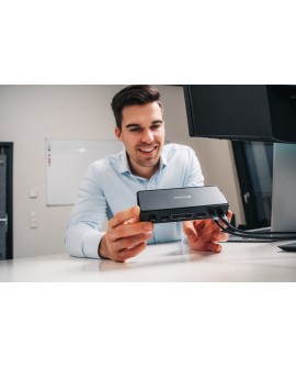Verbatim CDS-15 Przewodowa USB 3.2 Gen 1 (3.1 Gen 1) Type-C Czarny, Szary