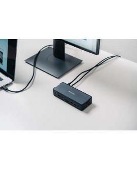 Verbatim CDS-15 Przewodowa USB 3.2 Gen 1 (3.1 Gen 1) Type-C Czarny, Szary