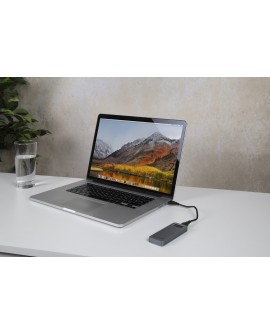 Verbatim 53656 Zewnętrzny dysk SSD 512 GB USB Type-C 3.2 Gen 1 (3.1 Gen 1) Szary