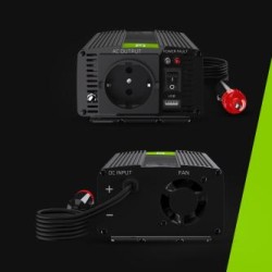 Green Cell power falownik 12V to 230V 150W/300W czysta sinusoida