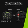 Green Cell power falownik 24V to 230V 1000W/2000W modyfikowana sinusoida UK PLUG