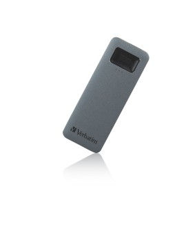 Verbatim 53656 Zewnętrzny dysk SSD 512 GB USB Type-C 3.2 Gen 1 (3.1 Gen 1) Szary
