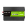 Green Cell PowerInverter LCD 12 volt 2000W/40000W Auto falownik z display - czysta sinusoida