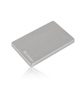 Verbatim Store 'n' Go ALU Slim zewnętrzny dysk twarde 2 TB 2.5" USB Type-C 3.2 Gen 1 (3.1 Gen 1) Srebrny
