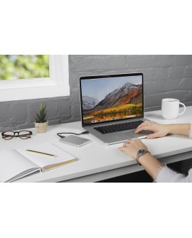 Verbatim Store 'n' Go ALU Slim zewnętrzny dysk twarde 2 TB 2.5" USB Type-C 3.2 Gen 1 (3.1 Gen 1) Srebrny