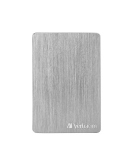 Verbatim Store 'n' Go ALU Slim zewnętrzny dysk twarde 2 TB 2.5" USB Type-C 3.2 Gen 1 (3.1 Gen 1) Srebrny