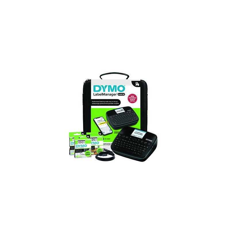Drukarka etykiet Dymo, LabelManager Executive 640 CB, z walizką