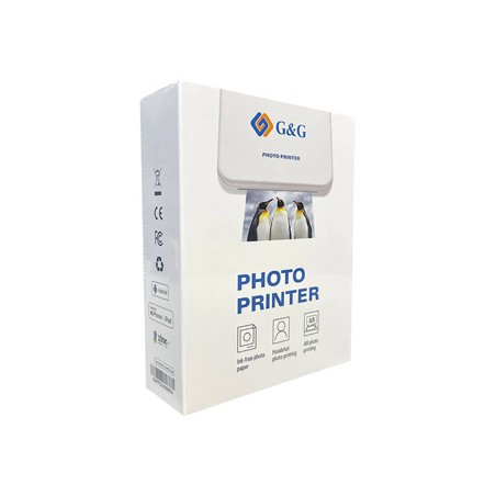 Mobilna drukarka fotograficzna G&G GG-PP023, EOL