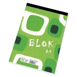 Blok kwadratowy, A4, 50szt. biurowy