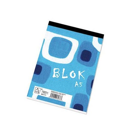 Blok czysty, A5, 50szt. biurowy