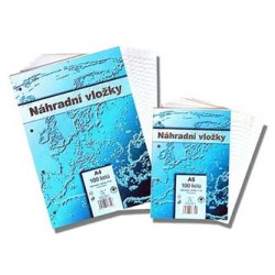 Wkłady do segregatora powiązany, A4, 3x100szt. cena za 1 sztukę, EOL