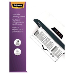 Fellowes Arkusze czyszczące do laminatorów do laminatora, A4 i A3mm, 10szt