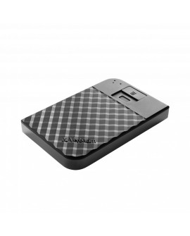 Verbatim Fingerprint Secure zewnętrzny dysk twarde 2 TB USB Type-C 3.2 Gen 1 (3.1 Gen 1) Czarny
